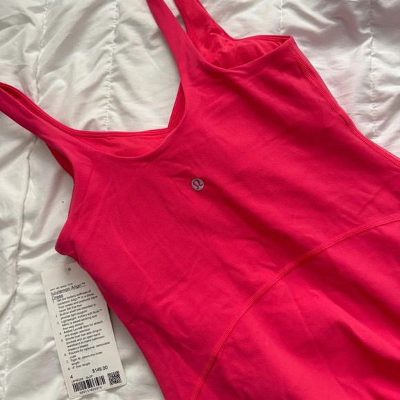 🆕💕 Lululemon Align Dress - Glaze Pink - Picture 4 of 7